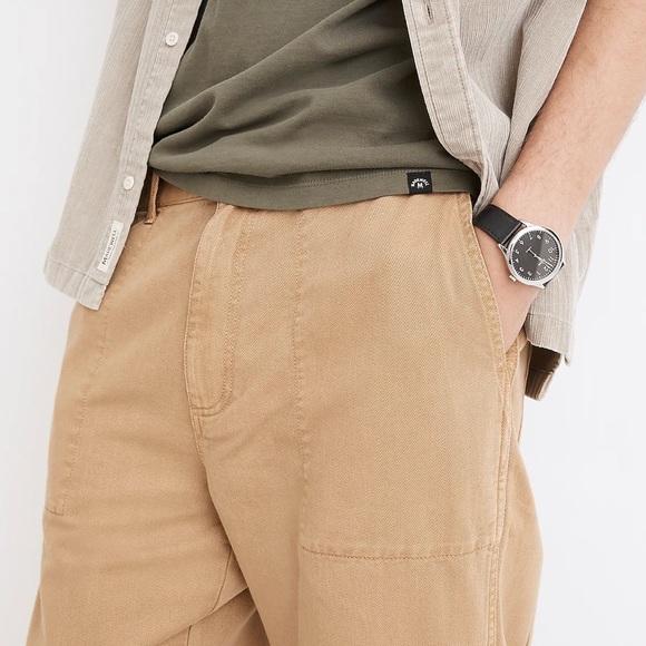 NEW / Madewell Cotton Everywear Pants / B003 - Picture 3 of 7